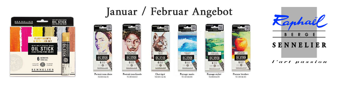 Sennelier Januar - Februar 2026 Aktion
