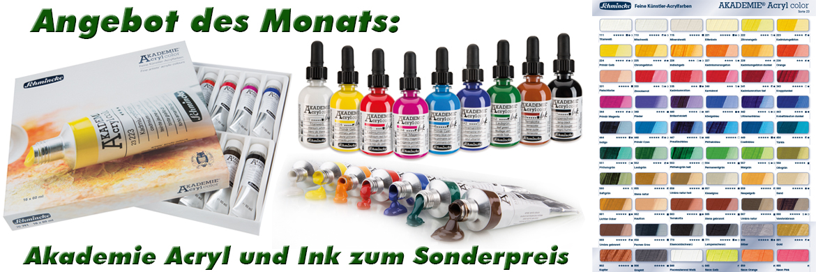 Schmincke Akademie Acryl jetzt günstig