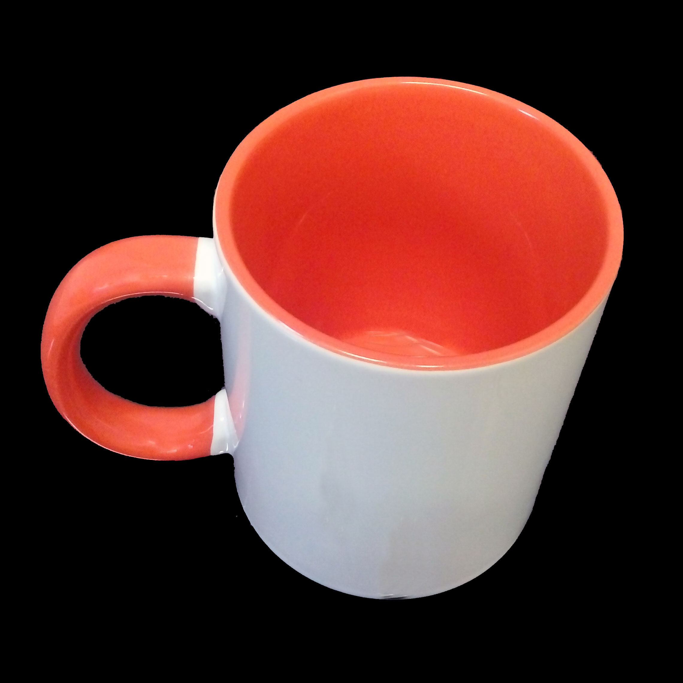 Porzellan Tassen Unbededruckt Sublimation Weiß
