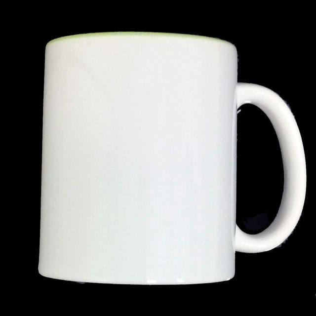 Porzellan Tassen Unbededruckt Sublimation Weiß