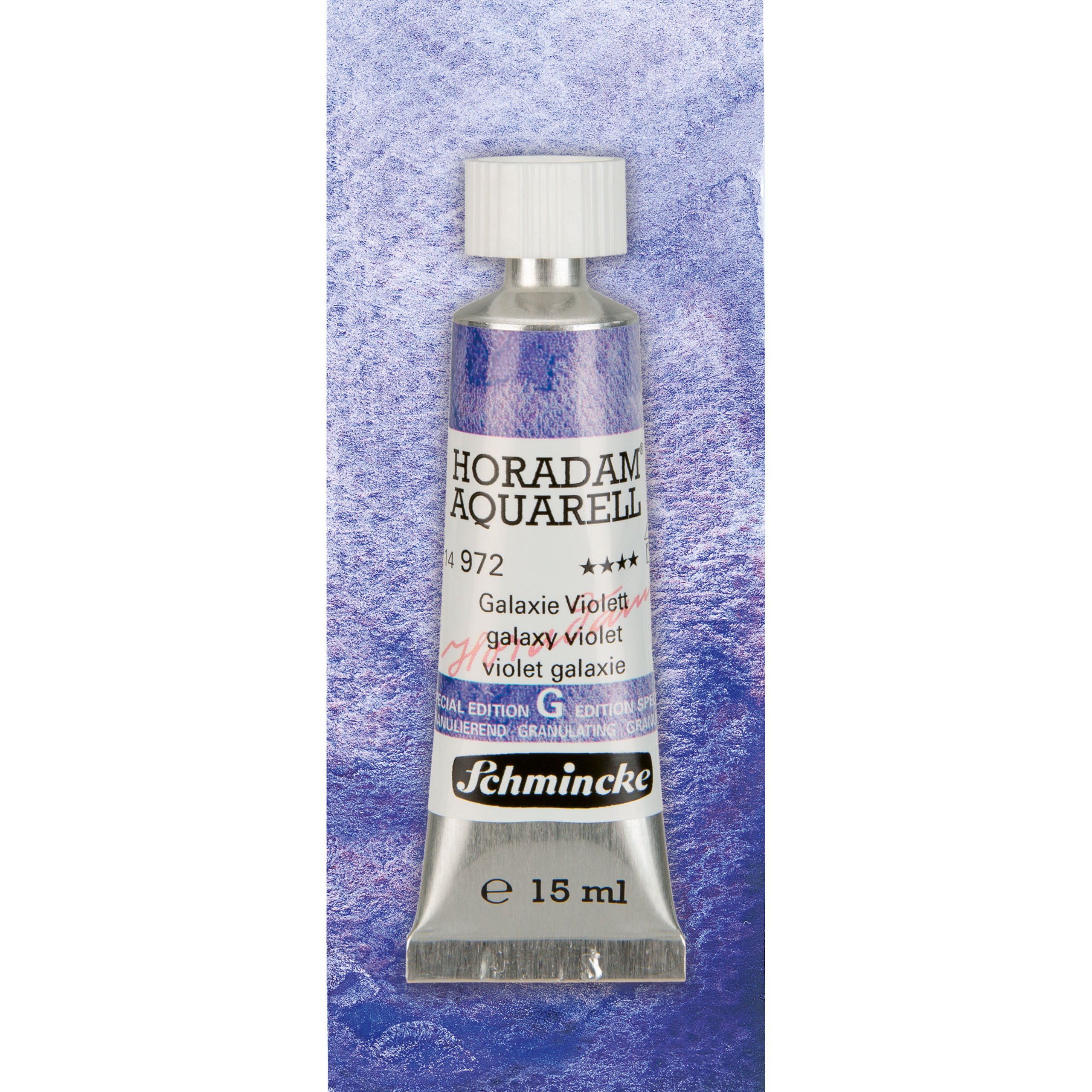 Schmincke HORADAM® AQUARELL - Godet 1/2 - 371 Perylene Violet - Colore Per Artisti Made In Germany