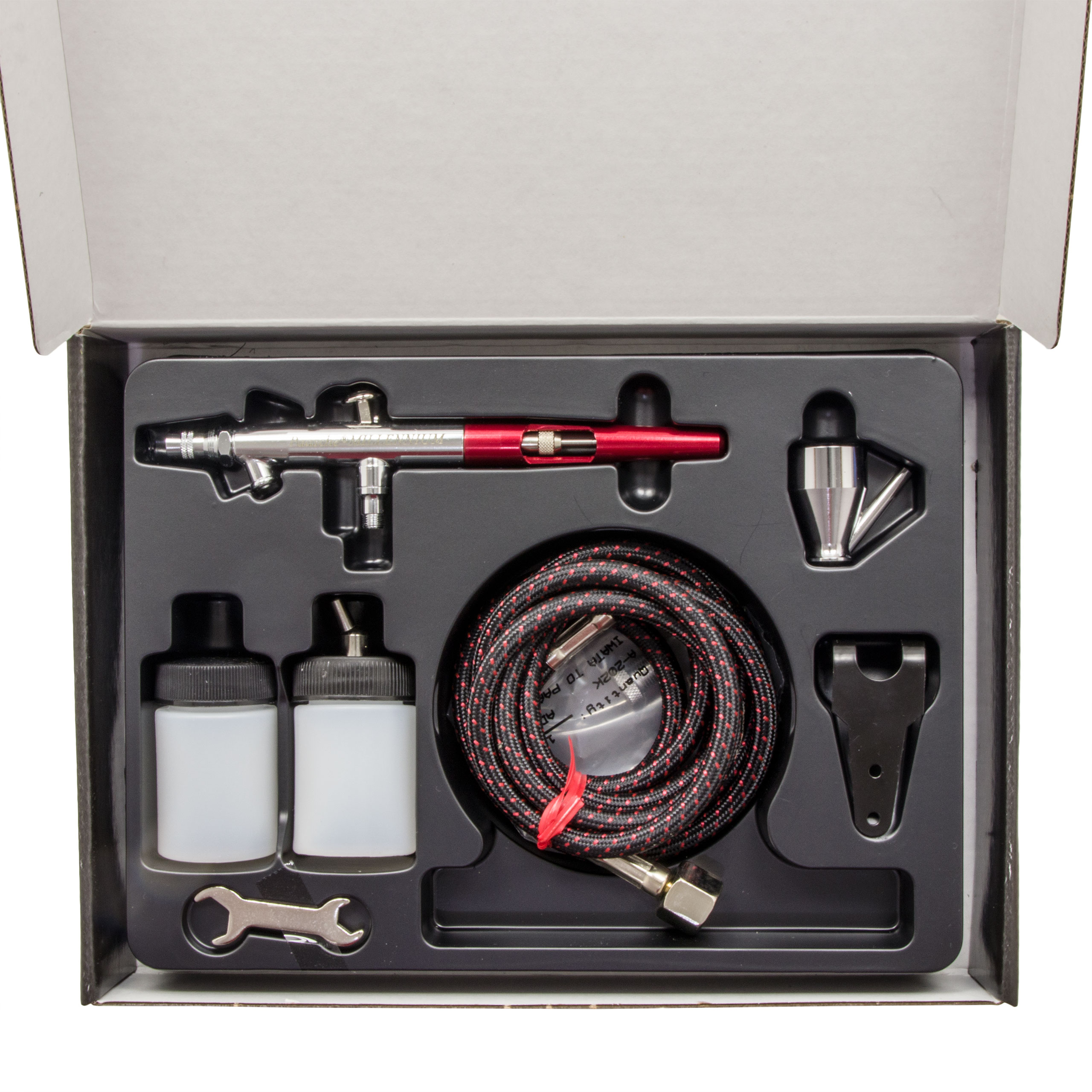 Paasche VL-1AS Double Action Siphon Feed Airbrush Set – With Bottles & Hose
