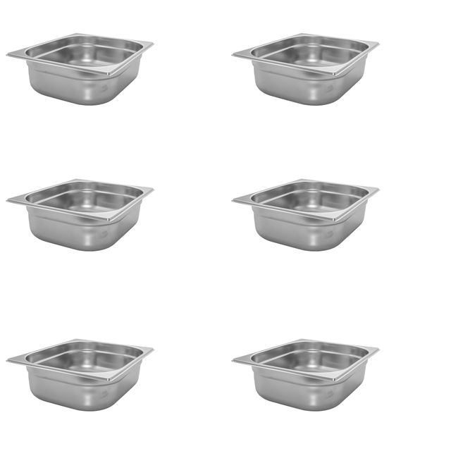 Couvercle En Silicone Pour Récipient Gastronomique GN 1/6 – Compatible Acier Inoxydable
